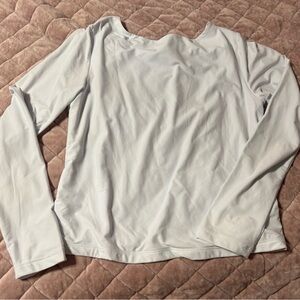 Women's Long Sleeve Blue Top